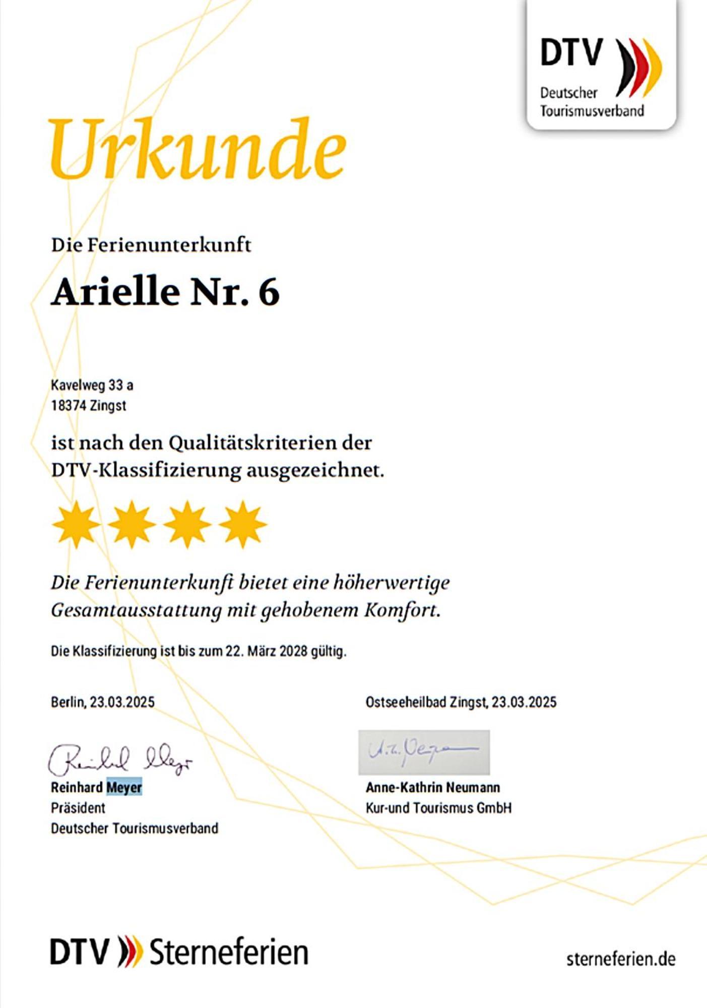 Arielle Nr 6 - Fuer Die Schoenste Zeit Des Jahres - Цингст Екстериор снимка